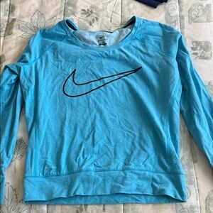 Nike Aqua Long Sleeve Top